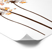 Poster Corgi Flower Fly Dandelion Chemise mignonne Amoure (Coin)