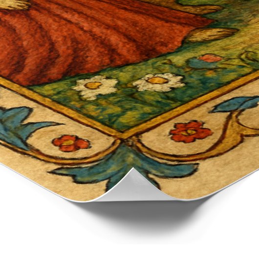 Poster Corgi's Out on a Stroll (Coin)