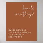 Poster CORIANDER Boho Terracotta Quel Âge Ils Étaient (Devant)