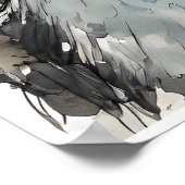 Poster Cormorant - Art Print (Coin)