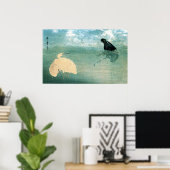Poster Cormorant et héron blanc 1789 (Bureau à domicile)