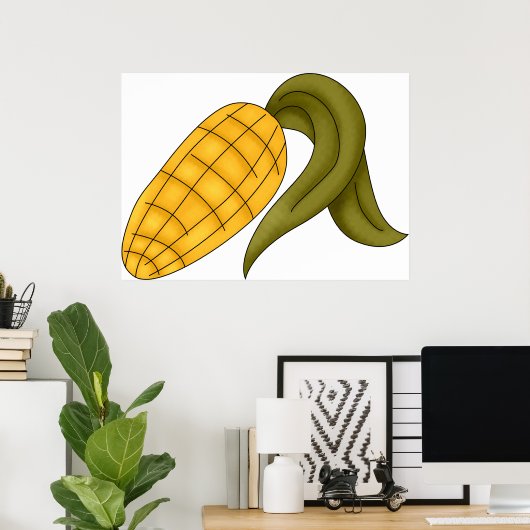 Poster Corn Cob (Bureau à domicile)