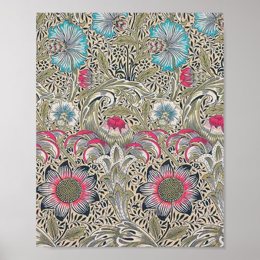 Poster Corncockle, William Morris (Devant)