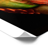 Poster Corne de fleurs (Coin)