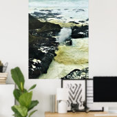 Poster Corne de Spouting, cape Perpetua, Oregon Coast (Bureau à domicile)