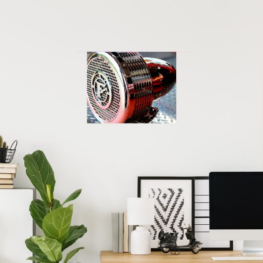 Poster Corne des pompiers (Bureau à domicile)