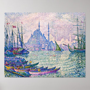 Poster Corne d'or, Minarets   Paul Signac  