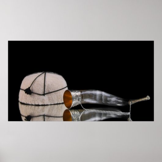 Poster Corne et casquette géorgien (Devant)