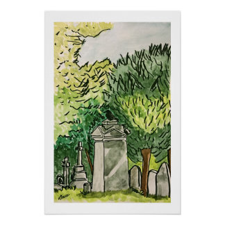 Poster Corneille dans le cimetière
