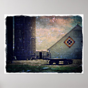 Poster Corneille de corneille de nid