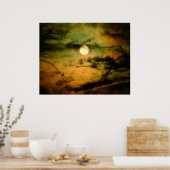 Poster Corneille Et Ciel Omineux (Cuisine)