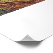 Poster Corneilles Sur Wheatfield Par Vincent Van Gogh (Coin)