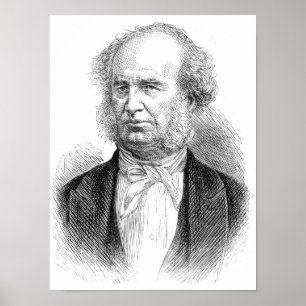 Poster Cornelius Vanderbilt, vers 1877