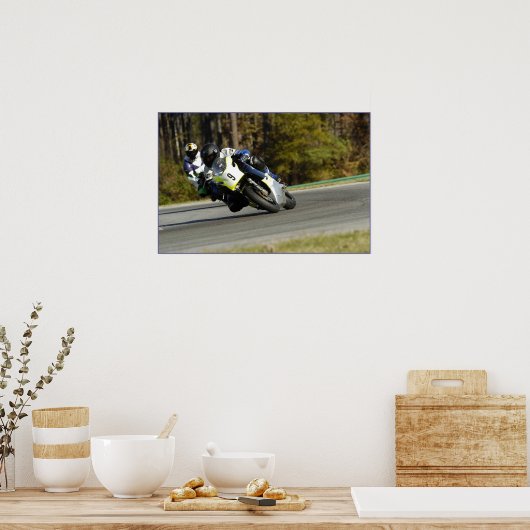 Poster Cornerspeed.net École de course (Cuisine)