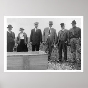 Poster Cornerstone de l'Université d'Alaska 1916