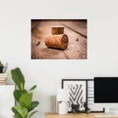 Poster cornes à vin (Bureau à domicile)