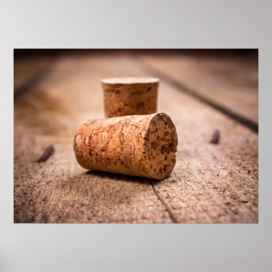 Poster cornes à vin (Devant)
