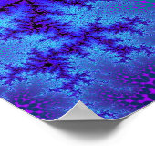 Poster Cornflower Blue Speckle (Coin)