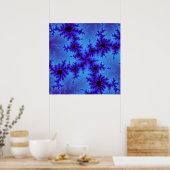 Poster Cornflower Blue Speckle (Cuisine)
