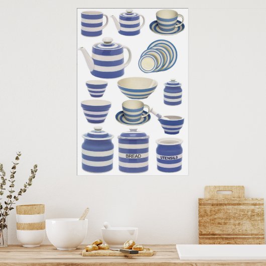 Poster Cornish Kitchen (Cuisine)