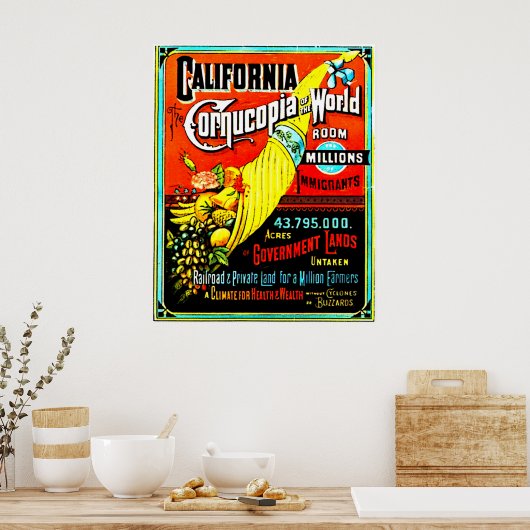 Poster Cornucopia - Imprimer (Cuisine)