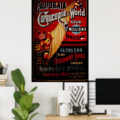 Poster Cornucopie de Californie du monde (Bureau à domicile)