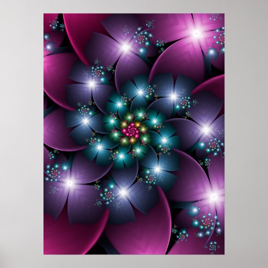 Poster Corolle de fleur (Devant)