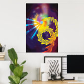 Poster Corona (Bureau à domicile)