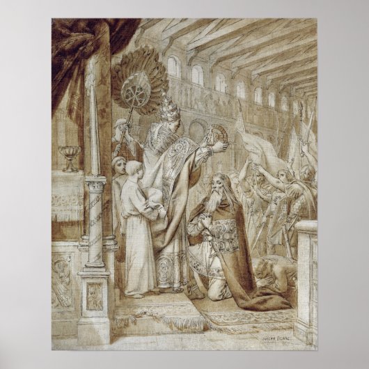 Poster Coronation de Charlemagne (Devant)