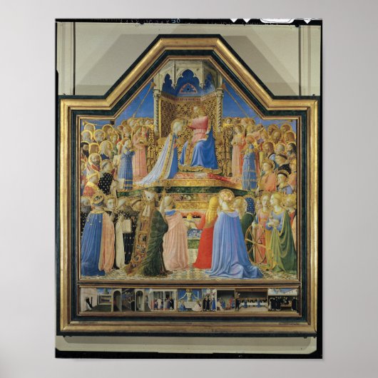 Poster Coronation de la Vierge, c.1430-32 (Devant)