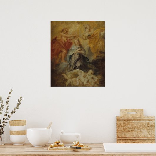 Poster Coronation de Marie (Cuisine)