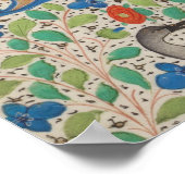 Poster Coronation de Marie Manuscrit lumineux médiéval (Coin)