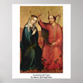 Poster Coronation De Vierge Par Maître De L'Autel Imhoff (Devant)