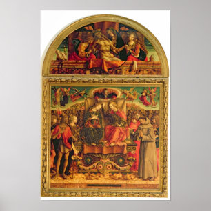 Poster Coronation of the Virgin