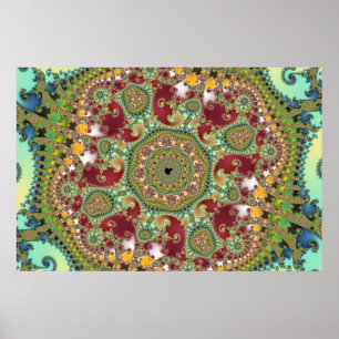 Poster Coronel - Fractal