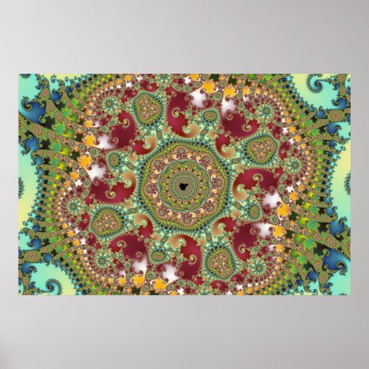 Poster Coronel - Fractal (Devant)