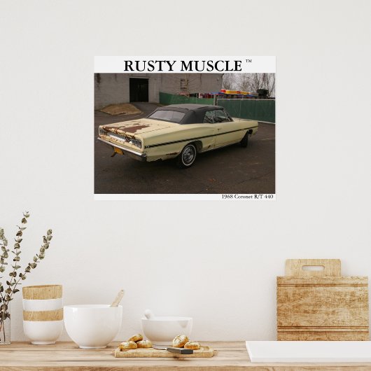 Poster Coronet R/T 1968 (Cuisine)