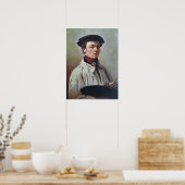 Poster Corot - Autoportrait (Cuisine)