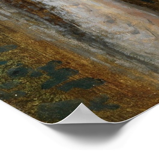 Poster Corot - Cascade À Terni (Coin)