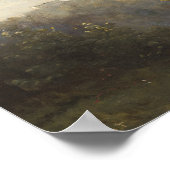 Poster Corot - Danse Sous Les Arbres, Bordure Du Lac 1865 (Coin)