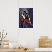 Poster Corot - Femme Méditant (Cuisine)