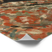 Poster Corot - fille italienne 1872 (Coin)