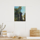 Poster Corot - Forêt Sur La Côte De Grâce À Honfleur (Cuisine)