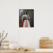 Poster Corot - Gitane avec mandoline (Cuisine)