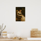 Poster Corot - La lettre (Cuisine)