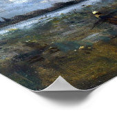 Poster Corot - La rafale du vent (Coin)