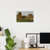 Poster Corot - L'Arc de Constantin et le Forum (Bureau à domicile)