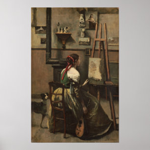 Poster Corot - L'Atelier de l'Artiste