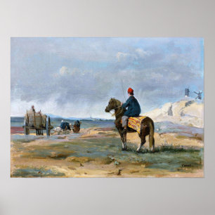 Poster Corot - Le Fermier de Pithiviers