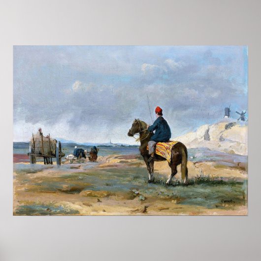 Poster Corot - Le Fermier de Pithiviers (Devant)